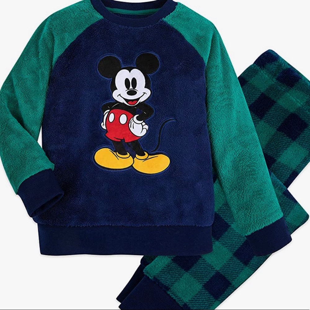 Disney Mickey Mouse PJ Set for Boys Multi